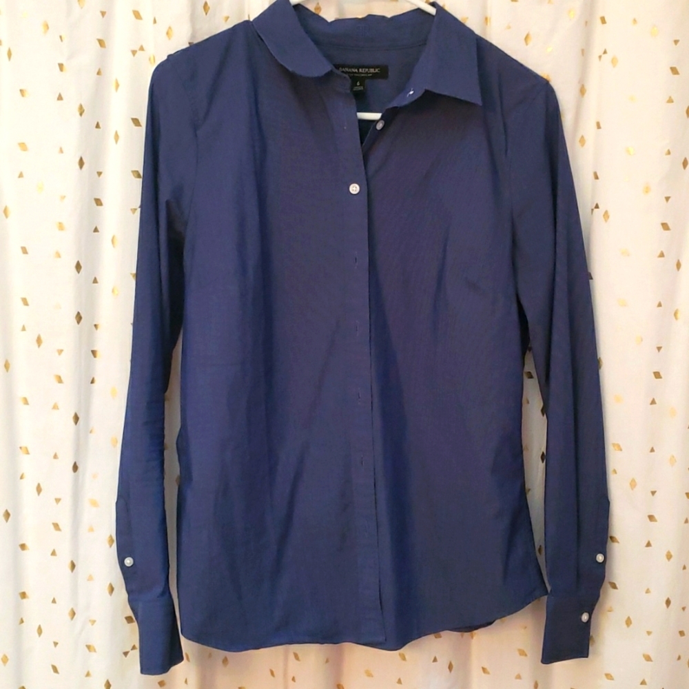 Blue Button Down
